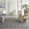 image:imageNourison Palamos IndoorOutdoor Dark Grey 810 x 1110 Area Rug Easy Cleaning Non Shedding Bed Room Living Room Dining Room Backyard Deck Patio 9x12Dark Grey