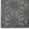 image:imageNourison Palamos IndoorOutdoor Dark Grey 810 x 1110 Area Rug Easy Cleaning Non Shedding Bed Room Living Room Dining Room Backyard Deck Patio 9x12Dark Grey