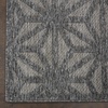 image:imageNourison Palamos IndoorOutdoor Dark Grey 810 x 1110 Area Rug Easy Cleaning Non Shedding Bed Room Living Room Dining Room Backyard Deck Patio 9x12Dark Grey