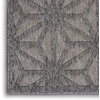 image:imageNourison Palamos IndoorOutdoor Dark Grey 810 x 1110 Area Rug Easy Cleaning Non Shedding Bed Room Living Room Dining Room Backyard Deck Patio 9x12Dark Grey