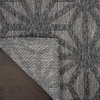 image:imageNourison Palamos IndoorOutdoor Dark Grey 810 x 1110 Area Rug Easy Cleaning Non Shedding Bed Room Living Room Dining Room Backyard Deck Patio 9x12Dark Grey