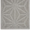 image:imageNourison Palamos IndoorOutdoor Dark Grey 810 x 1110 Area Rug Easy Cleaning Non Shedding Bed Room Living Room Dining Room Backyard Deck Patio 9x12Light Grey