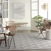 image:imageNourison Palamos IndoorOutdoor Dark Grey 810 x 1110 Area Rug Easy Cleaning Non Shedding Bed Room Living Room Dining Room Backyard Deck Patio 9x12Light Grey
