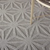image:imageNourison Palamos IndoorOutdoor Dark Grey 810 x 1110 Area Rug Easy Cleaning Non Shedding Bed Room Living Room Dining Room Backyard Deck Patio 9x12Light Grey
