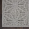 image:imageNourison Palamos IndoorOutdoor Dark Grey 810 x 1110 Area Rug Easy Cleaning Non Shedding Bed Room Living Room Dining Room Backyard Deck Patio 9x12Lt Grey