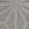 image:imageNourison Palamos IndoorOutdoor Dark Grey 810 x 1110 Area Rug Easy Cleaning Non Shedding Bed Room Living Room Dining Room Backyard Deck Patio 9x12Lt Grey
