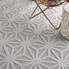 image:imageNourison Palamos IndoorOutdoor Dark Grey 810 x 1110 Area Rug Easy Cleaning Non Shedding Bed Room Living Room Dining Room Backyard Deck Patio 9x12Lt Grey