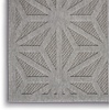 image:imageNourison Palamos IndoorOutdoor Lt Grey 4 x 6 Area Rug  4 x 6