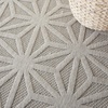 image:imageNourison Palamos IndoorOutdoor Lt Grey 4 x 6 Area Rug  4 x 6