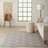 image:imageNourison Palamos IndoorOutdoor Lt Grey 4 x 6 Area Rug  4 x 6