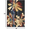 image:imageNourison South Beach IndoorOutdoor Black 8 x 106 Area Rug Easy Cleaning Non Shedding Bed Room Living Room Dining Room Backyard Deck Patio 8x11Black