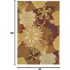 image:imageNourison South Beach IndoorOutdoor Kiwi 5 x 76 Area Rug Easy Cleaning Non Shedding Bed Room Living Room Dining Room Backyard Deck Patio 5x8Spice