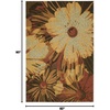 image:imageNourison South Beach IndoorOutdoor Multicolor 5 x 76 Area Rug Easy Cleaning Non Shedding Bed Room Living Room Dining Room Backyard Deck Patio 5x8Multi Color