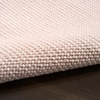 image:imageNourison Textured Home Ivory Rose 23 x 76 Area Rug  Easy Clean Non Shedding Bed Room Living Room Dining Room Kitchen 8 Runner