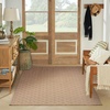 image:imageNourison Washable Organic Geometric Natural 2 x 4 Area Rug Easy Cleaning Non Shedding Bed Room Living Room Dining Room Kitchen 2x4 Natural