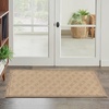 image:imageNourison Washable Organic Geometric Natural 2 x 4 Area Rug Easy Cleaning Non Shedding Bed Room Living Room Dining Room Kitchen 2x4 Natural