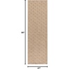 image:imageNourison Washable Organic Geometric Natural 2 x 4 Area Rug Easy Cleaning Non Shedding Bed Room Living Room Dining Room Kitchen 2x4 Natural
