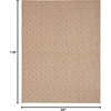 image:imageNourison Washable Organic Geometric Natural 2 x 4 Area Rug Easy Cleaning Non Shedding Bed Room Living Room Dining Room Kitchen 2x4 Natural