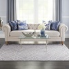 image:imageInspire Me Home Dcor Joli Grey White 53 x 73 Area Rug  Easy Clean Non Shedding Bed Room Living Room Dining Room Kitchen 5 x 7GreyWhite