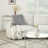 image:imageMina Victory Faux Fur Indoor Navy 20 x 20 Throw PillowCharcoal