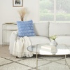 image:imageMina Victory Faux Fur Indoor Navy 20 x 20 Throw PillowOcean