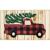 image:imageNourison Buffalo Plaid Truck Rug Retro Holiday Design for Christmas Decorating Seasonal Print Area Mat 18 x 30 Inches Rectangle NonSkid NonSlip Backing