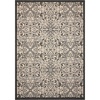 image:imageNourison Caribbean Transitional IvoryCharcoal 23 x 76 Area Rug Easy Cleaning Non Shedding Bed Room Living Room Dining Room Kitchen 2x7IvoryCharcoal
