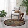 image:imageNourison Home 2020 Persian Multicolor 8 x 106 Area Rug Easy Cleaning Non Shedding Bed Room Living Room Dining Room Kitchen 8x11Multi Color