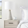 image:imageNourison Home 22 Light Grey Natural Concrete Table Lamp Modern Industrial Transitional Design for Bedside Table Living Room Home Office Dining Entryway