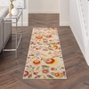 image:imageNourison Home Allur Ivory Multicolor 53 x 73 Area Rug  Easy Clean Non Shedding Bed Room Living Room Dining Room Kitchen 5 x 7Ivory Multicolor