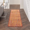 image:imageNourison Home Allur Red Multicolor 23 x 76 Area Rug  Easy Clean Non Shedding Bed Room Living Room Dining Room Kitchen 8 RunnerRed Multicolor