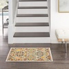 image:imageNourison Home Allur Sage Ivory 53 x 73 Area Rug  Easy Clean Non Shedding Bed Room Living Room Dining Room Kitchen 5 x 7Ivory Multicolor