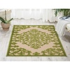 image:imageNourison Home Aloha Aqua 96 x 13 Area Rug  Easy Clean Non Shedding Bed Room Living Room Dining Room Kitchen 10 x 13Green