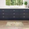 image:imageNourison Home Aloha Blue Grey 53 x 75 Area Rug  Easy Clean Non Shedding Bed Room Living Room Dining Room Kitchen 5 x 8Sage Rose