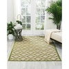image:imageNourison Home Aloha Green 710 x 106 Area Rug  Easy Clean Non Shedding Bed Room Living Room Dining Room Kitchen 8 x 11Green