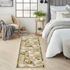image:imageNourison Home Aloha Multicolor 3 x 5 Area Rug  Easy Clean Non Shedding Bed Room Living Room Dining Room Kitchen 3 x 5Ivory Green