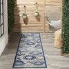 image:imageNourison Home Aloha Multicolor 6 x 9 Area Rug  Easy Clean Non Shedding Bed Room Living Room Dining Room Kitchen 6 x 9BlueGrey