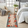 image:imageNourison Home Aloha Multicolor 6 x 9 Area Rug  Easy Clean Non Shedding Bed Room Living Room Dining Room Kitchen 6 x 9Ivory Multicolor