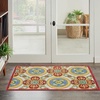 image:imageNourison Home Aloha Multicolor 6 x 9 Area Rug  Easy Clean Non Shedding Bed Room Living Room Dining Room Kitchen 6 x 9RedMulti