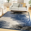 image:imageNourison Home Aloha Navy 710 x 910 Area Rug  Easy Clean Non Shedding Bed Room Living Room Dining Room Kitchen 8 x 10Navy