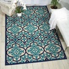 image:imageNourison Home Aloha Navy 96 x 13 Area Rug  Easy Clean Non Shedding Bed Room Living Room Dining Room Kitchen 10 x 13Navy