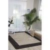 image:imageNourison Home Amore Bone 53 x 75 Area Rug  Easy Clean Non Shedding Bed Room Living Room Dining Room Kitchen 5 x 8SilverCharcoal