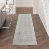 image:imageNourison Home Asher Vintage Blue 93 x 127 Area Rug Traditional Easy Clean Non Shedding Bed Room Living Room Dining Room Kitchen 9x13Grey