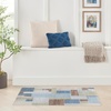 image:imageNourison Home Astra Machine Washable Multicolor 33 x 5 Area Rug  Easy Clean Non Shedding Bed Room Living Room Dining Room Kitchen 3 x 5Blue Green Multi
