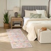 image:imageNourison Home Botanical Washables Green Multicolor 5 x 7 Area Rug  Easy Clean Non Shedding Bed Room Living Room Dining Room Kitchen 5 x 7Beige Multicolor