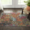 image:imageNourison Home Celestial Sunset 53 x 73 Area Rug  Easy Clean Non Shedding Bed Room Living Room Dining Room Kitchen 5 x 7Sunset
