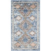 image:imageNourison Home Concerto Blue 3 x 5 Area Rug  Easy Clean Non Shedding Bed Room Living Room Dining Room Kitchen 3 x 5Blue