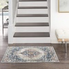 image:imageNourison Home Concerto Blue Grey 3 x 5 Area Rug  Easy Clean Non Shedding Bed Room Living Room Dining Room Kitchen 3 x 522 x 39 Rectangular