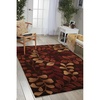 image:imageNourison Home Contour Mocha 8 x 106 Area Rug  Easy Clean Non Shedding Bed Room Living Room Dining Room Kitchen 8 x 11Chocolate