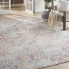image:imageNourison Home Damask Bohemian Multicolor 8 x 10 Area Rug Easy Cleaning Non Shedding Bed Room Living Room Dining Room Kitchen 8x10Multi Color